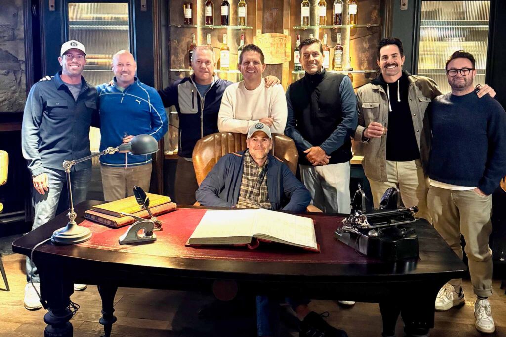 Balancing schedule on a golf trip