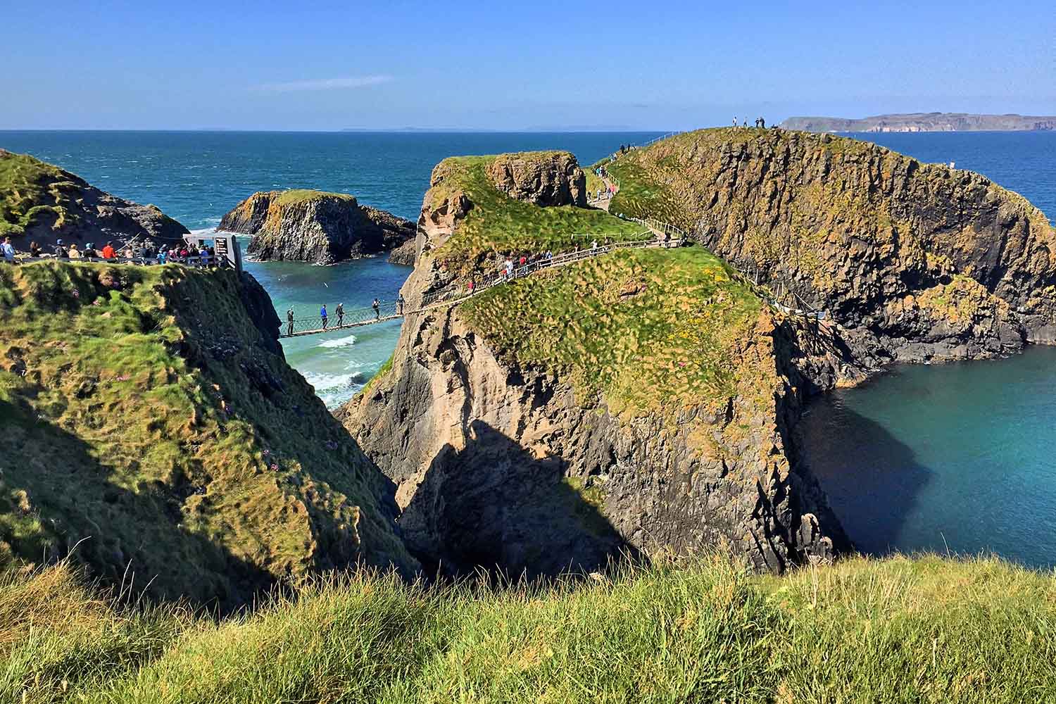 carrick-a-rede-rope-bridge-2 Carrick a Rede Rope Bridge near Portrush Ireland