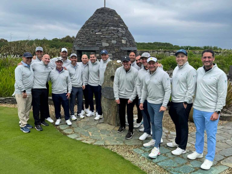 Golfers celebrating 50th birthday on trip to Ireland