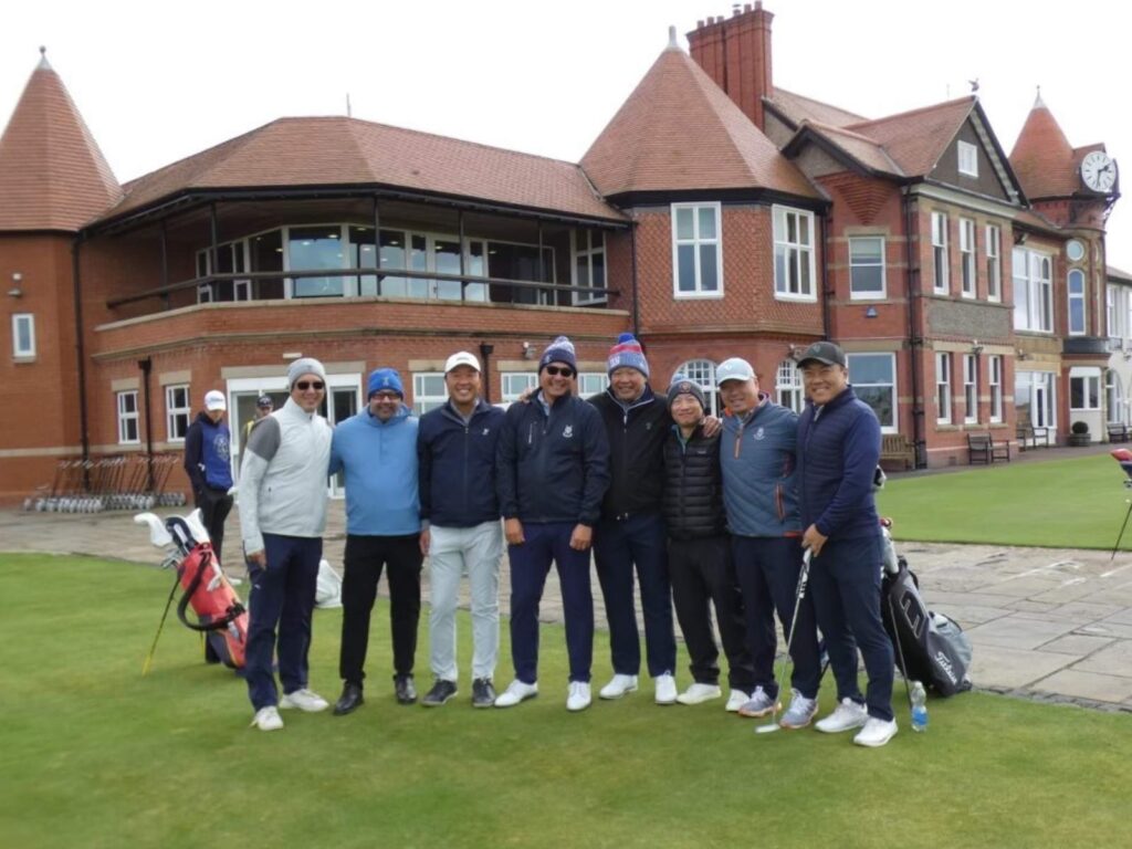 The Expedition led by Ankan Patel from Wykagyl Country Club at Royal Liverpool.