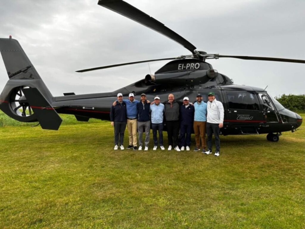 Justin Foster, PGA and the members of Ridgewood Country Club at Old Head.