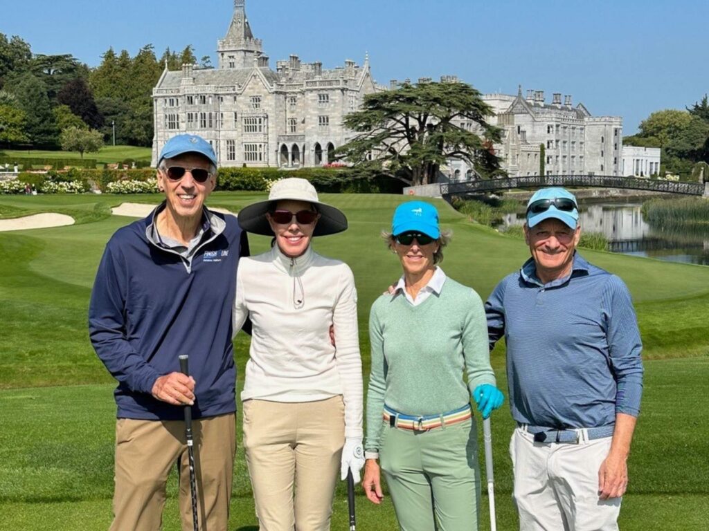 Group Captain Earl Doppelt and Friends from Brae Burn Country Club and the Golf Club of Purchase at Adare Manor.