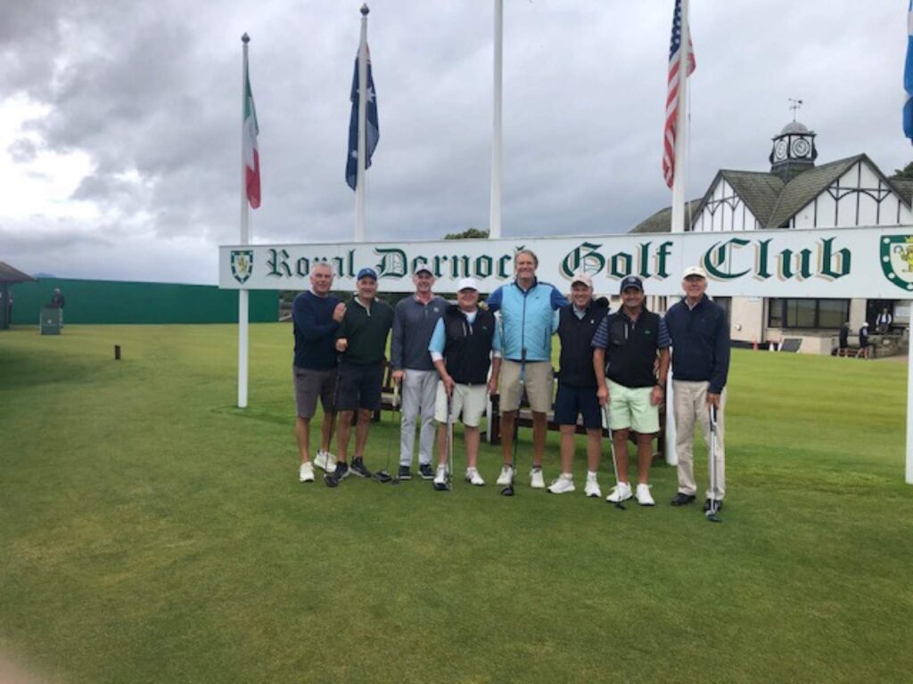 The Expedition led by Bob Donhauser from Chevy Chase Club at Royal Dornoch.