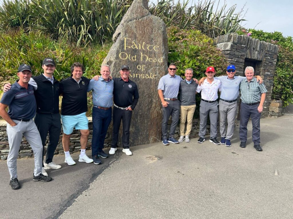 The Expedition led by Dr. Matt Langenderfer from Kenwood Country Club at Old Head Golf Links.