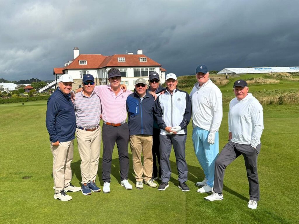 The Expedition led by John Gavozzi from Kenwood Country Club at Royal County Down.