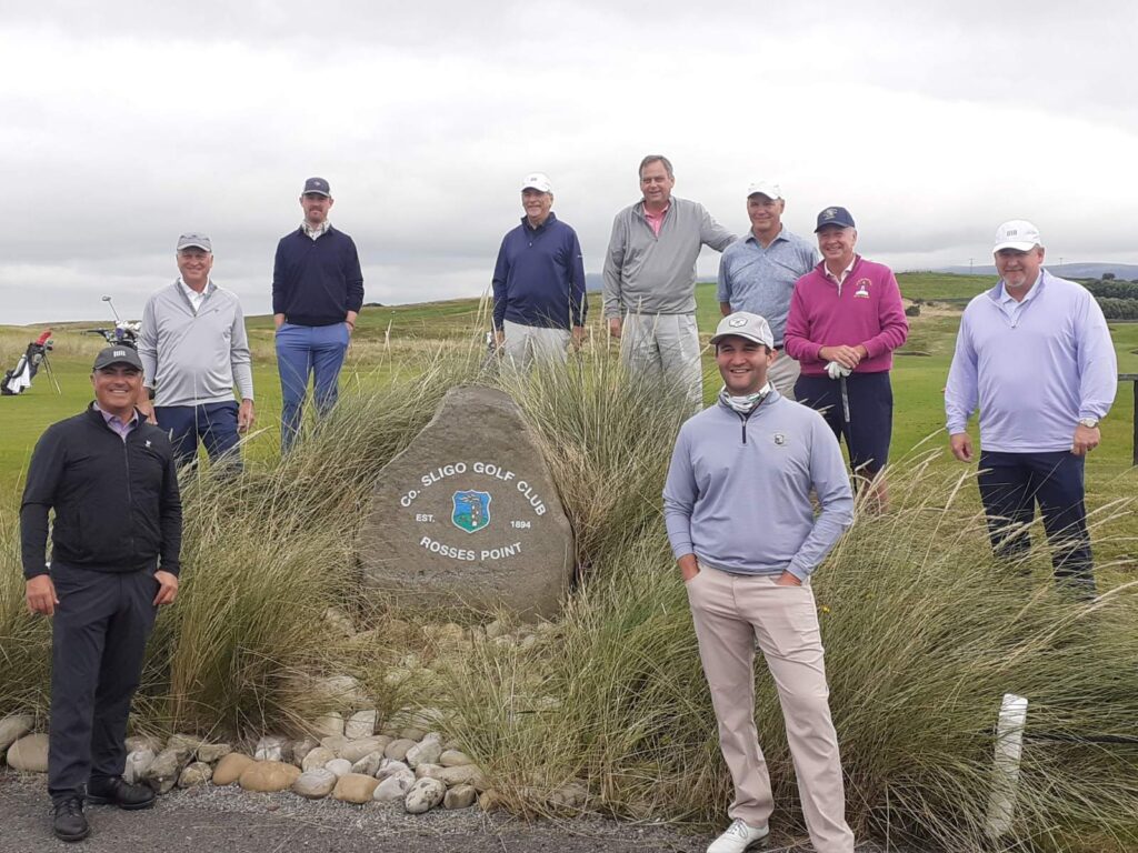 The members of Shady Oaks Country Club at County Sligo