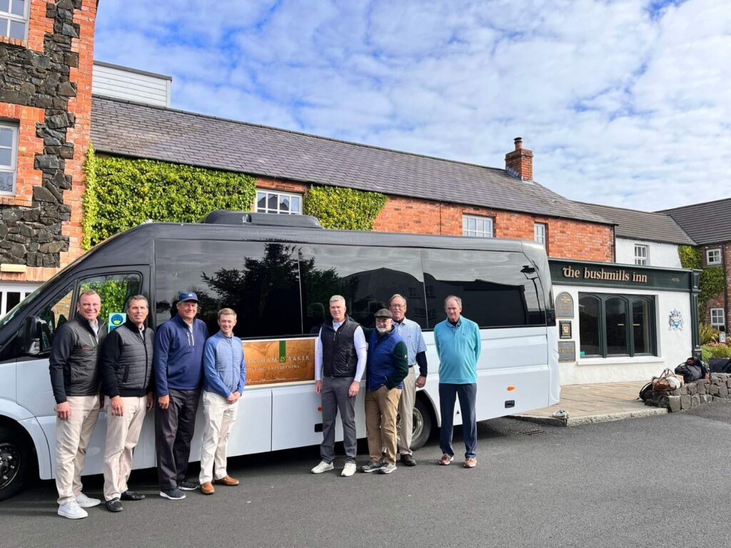 122 Zack Sweet, PGA and his Cape Cod National Golf Club members at The Bushmills Inn