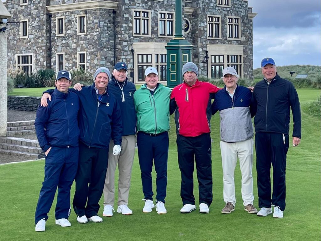 Group Captain Peter Dunne and Friends at Doonbeg