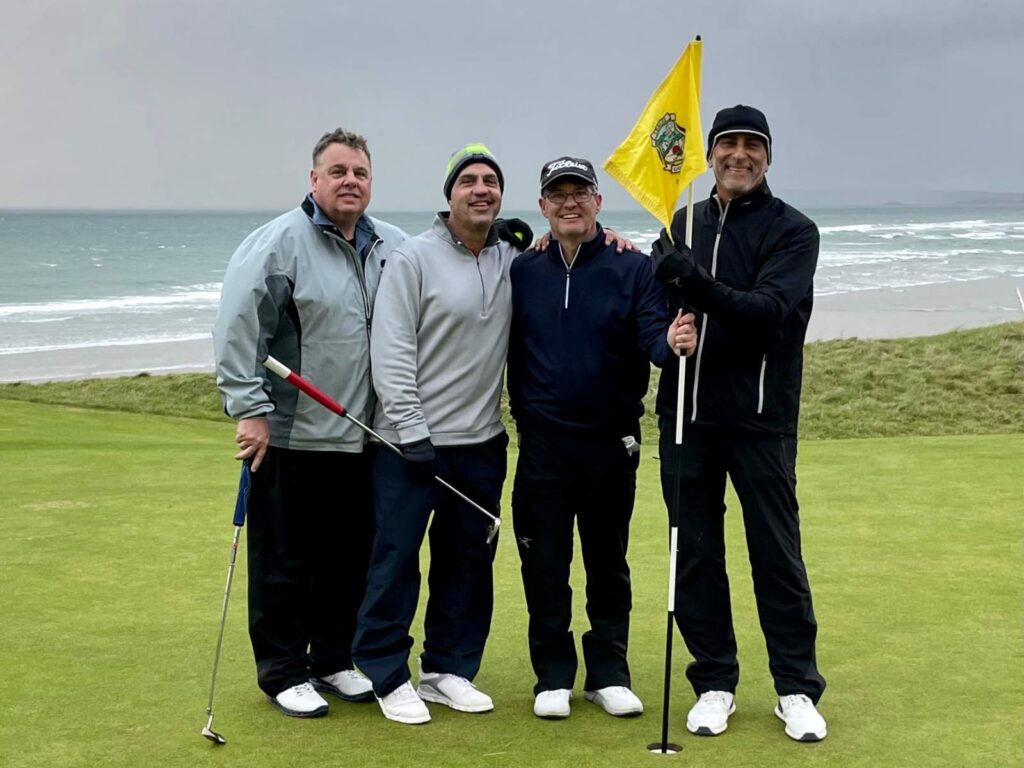 Group Captain Nimu Surtani and Friends from The Sagamore Club at Tralee Golf Links