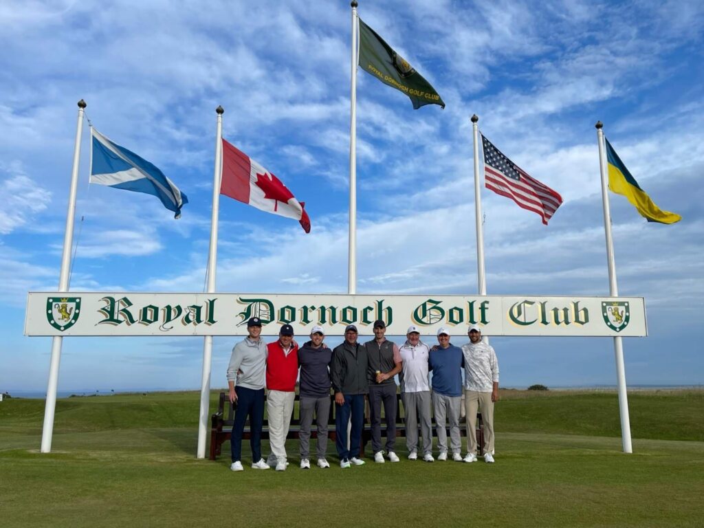 18 The Expedition led by Kevin Dutkowsky from Palma Ceia Golf & Country Club and Cypress Head Golf Club at Royal Dornoch
