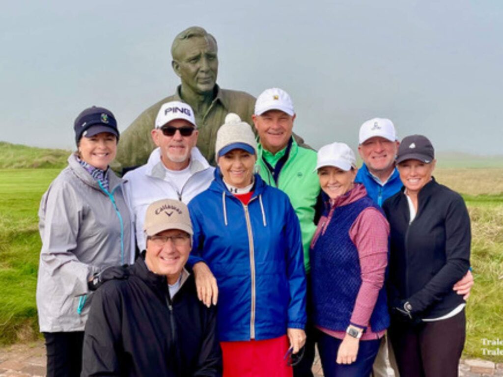 Group Captain Glen Plagmann and Friends at Tralee Golf Links
