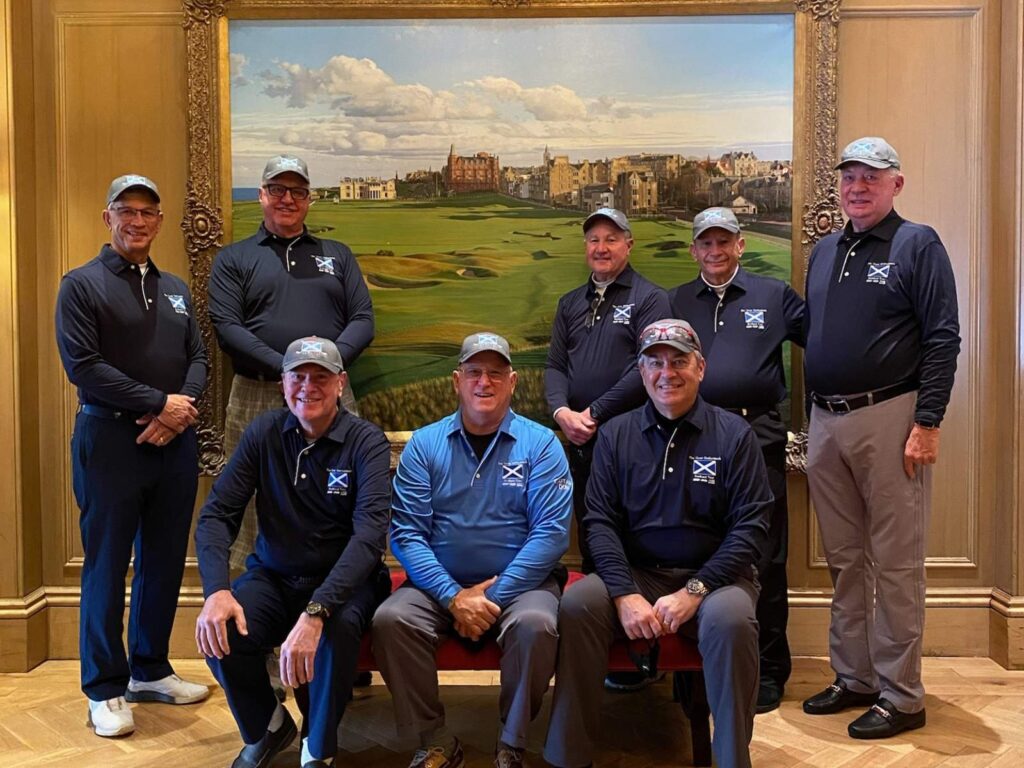24 The Expedition known as The Great Gockenbach - led by Group Captain Don Gockenbach of Wynstone Golf Club - at The Old Course Hotel