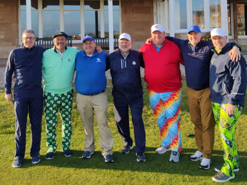 29 Group Captain Scott Halpin and Friends from Highland Country Club at Royal Troon