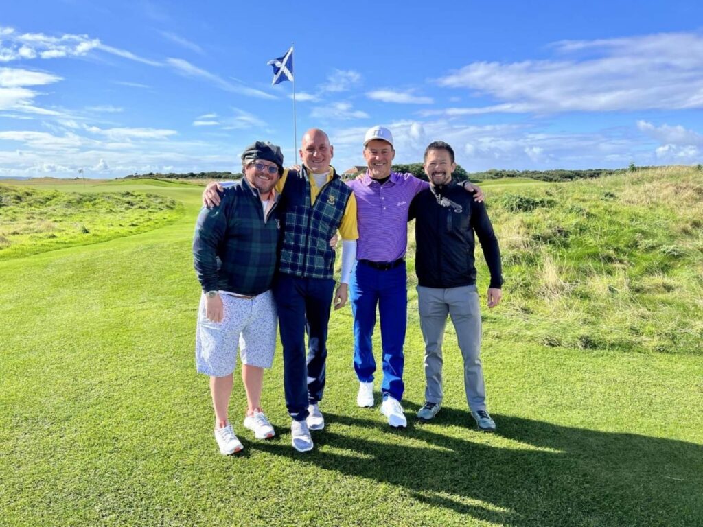 35 Group Captain Jim Kaufman and Friends from Boca Rio Country Club at Turnberry