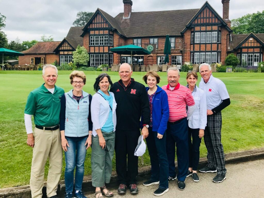 John Selzer and Friends from Scottsbluff Country Club at Swinley Forest.