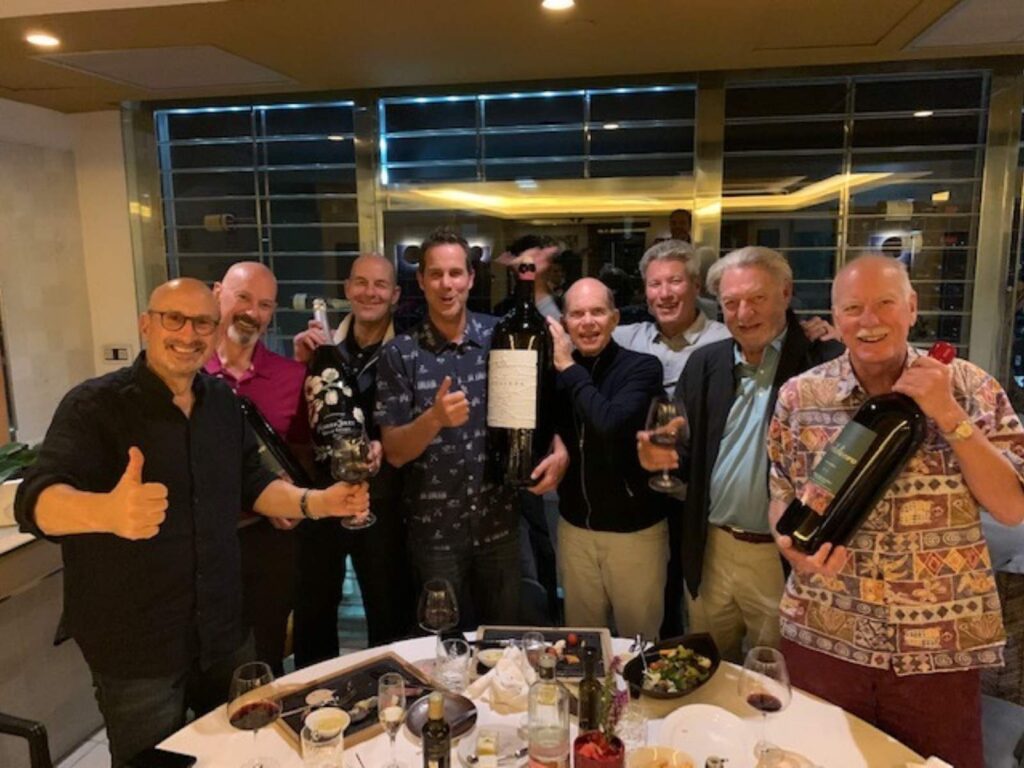  Kenny Thayer, PGA and his Beaver Creek Golf Club members toast the Good Life on the Costa del Sol
