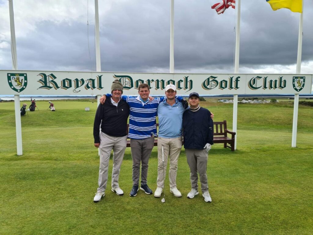 40 Group Captain Topper Mathews and Friends from Belle Meade Country Club at Royal Dornoch