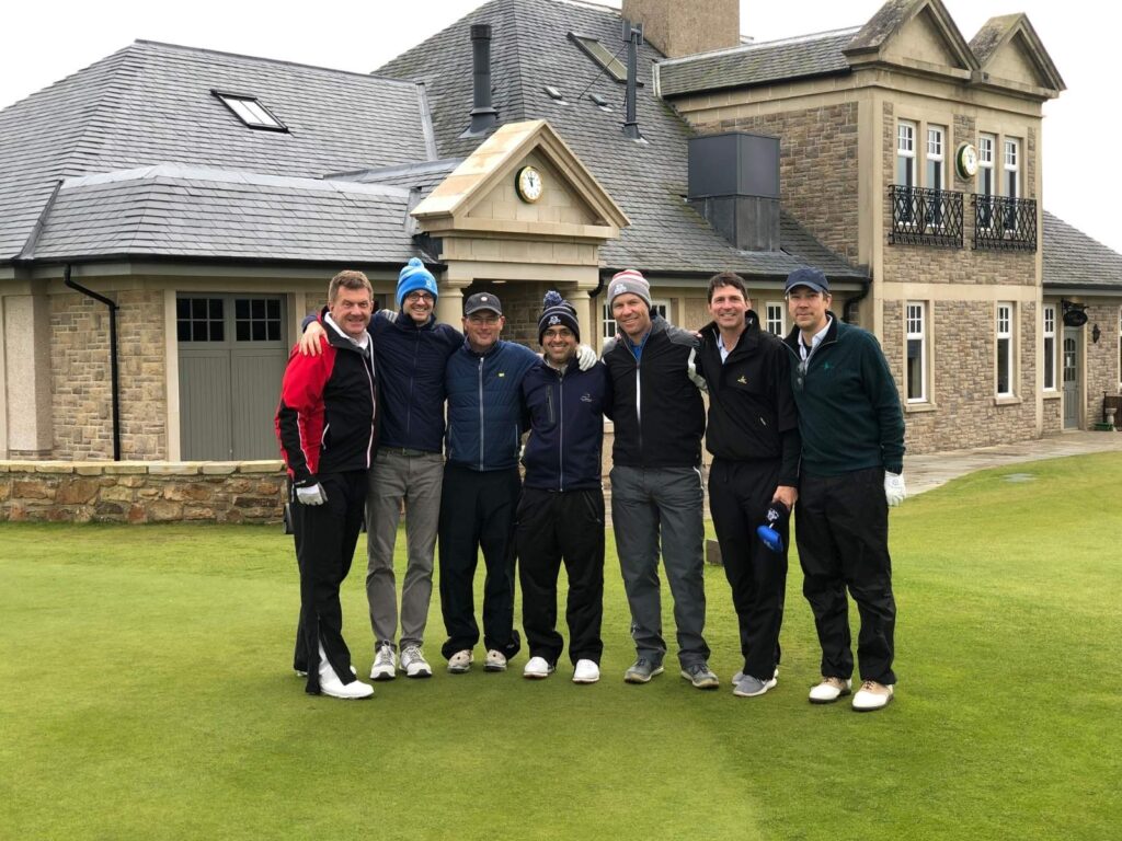 Group Captain Tagar Olson and Friends from The Bridge at Kingsbarns