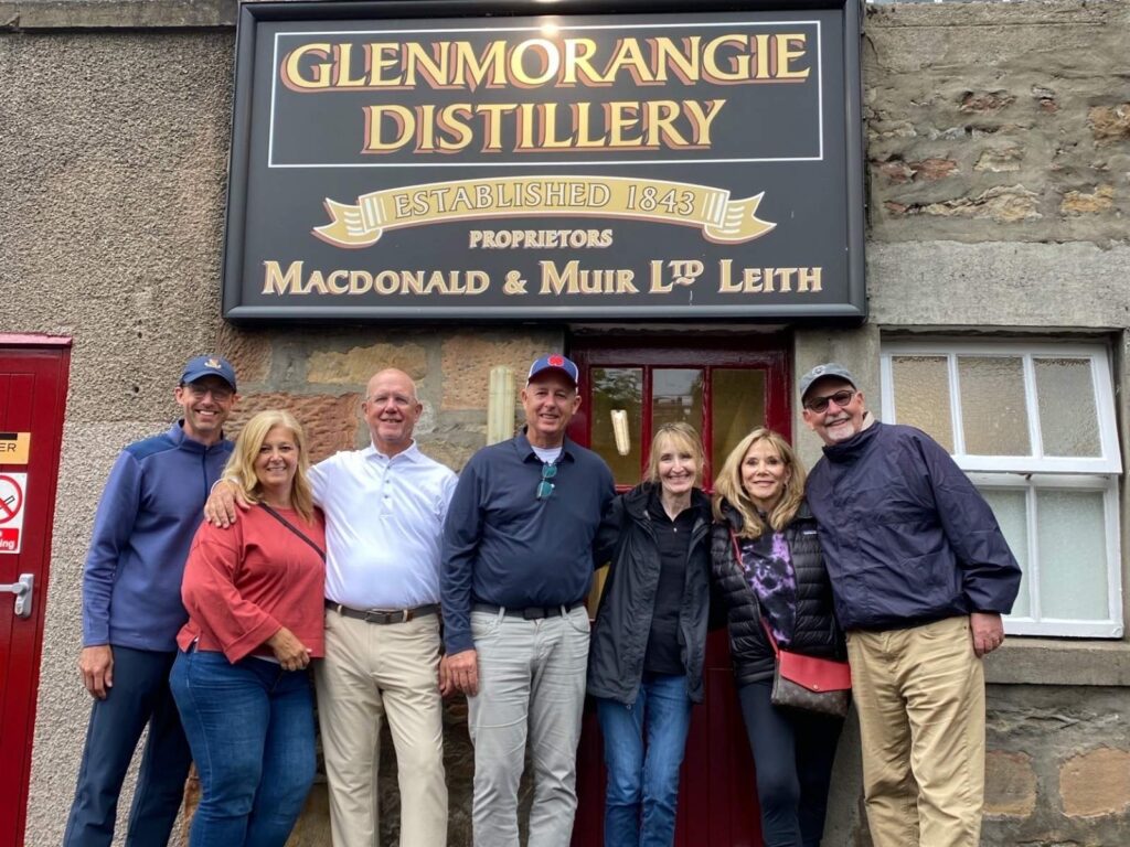5 Group Captain Scott Calligan and Friends enjoy the Good Life at the Glenmorangie Distillery