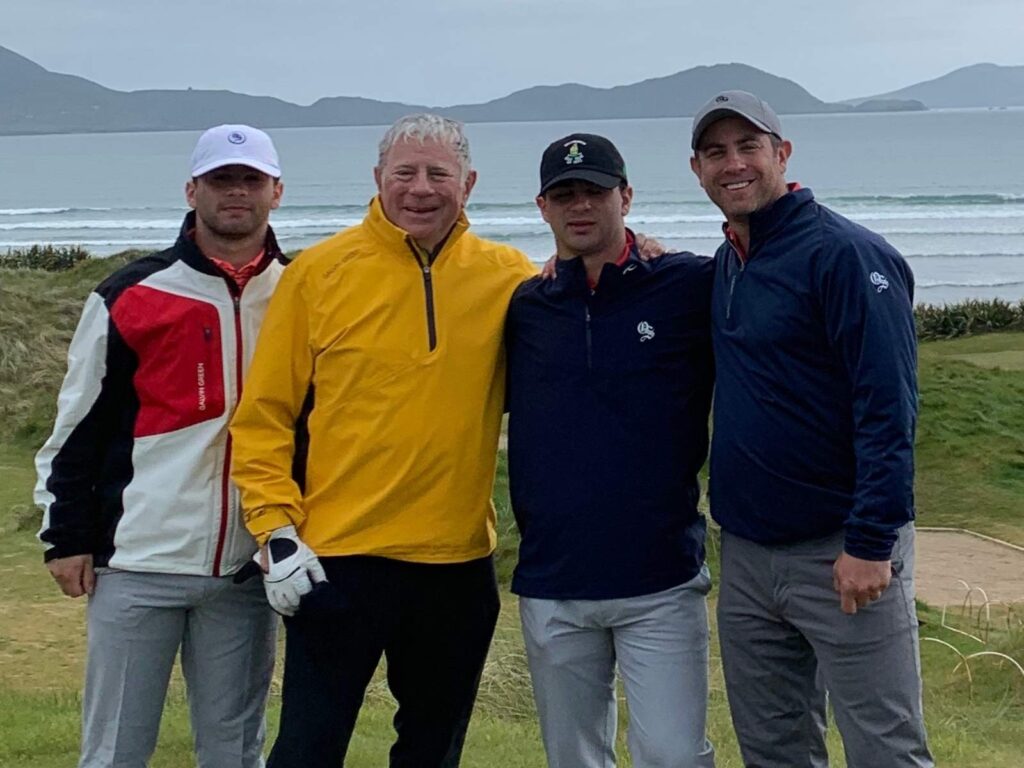 The Fischman family from Cape Cod National and Old Sandwich Golf Club at Waterville Links