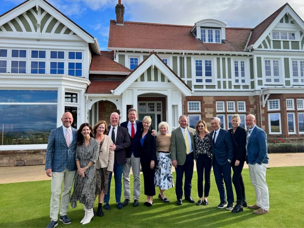 55 Group Captain Sally Stadum and Friends from Thunderbird Country Club, Tualatin Country Club and Waverly Country Club at Muirfield