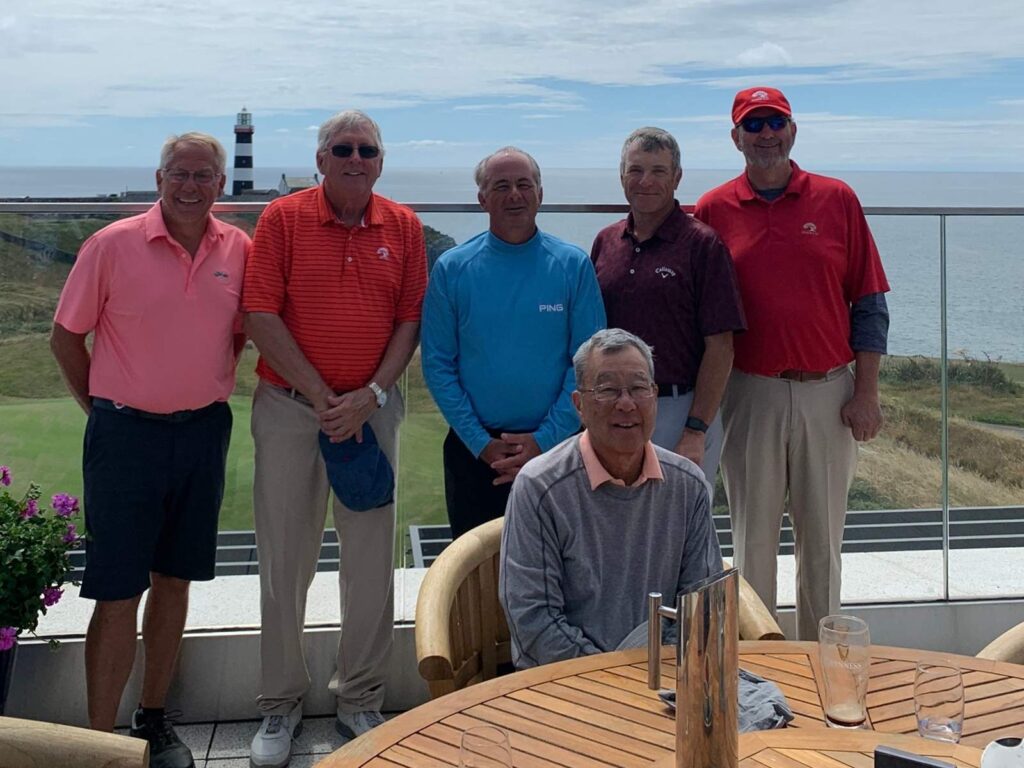 61 Gordon Bennett, PGA with his Lodge at Ventana Canyon members at Old Head Golf Links