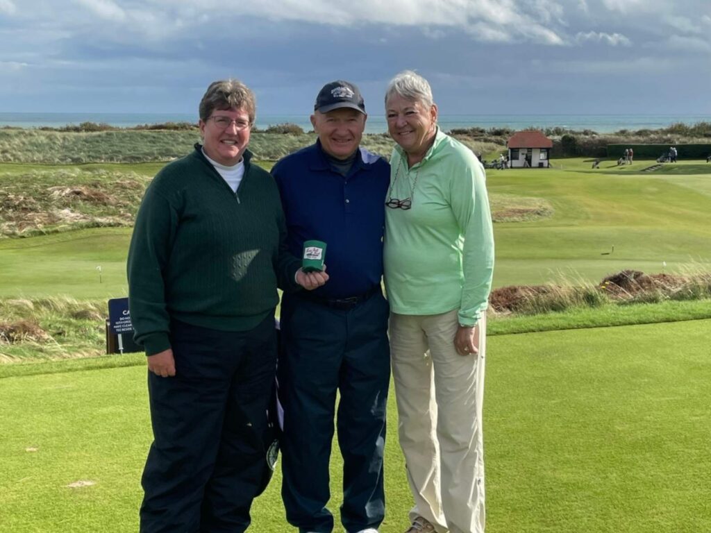 64 Group Captain Mary Verbeten and Friends at Royal County Down