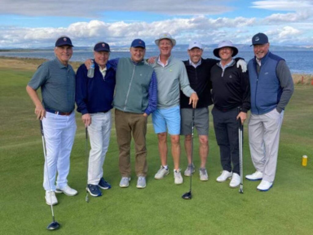 65 Group Captain David Youngerman and Friends from Athens Country Club at Brora Golf Club