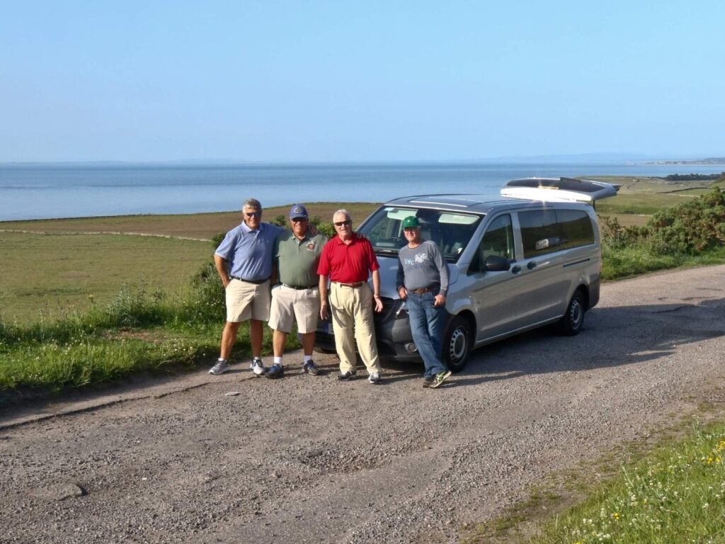 Group Captain Eddie Sutton and Friends venture just off the well worn path on Scotland’s North Coast 500