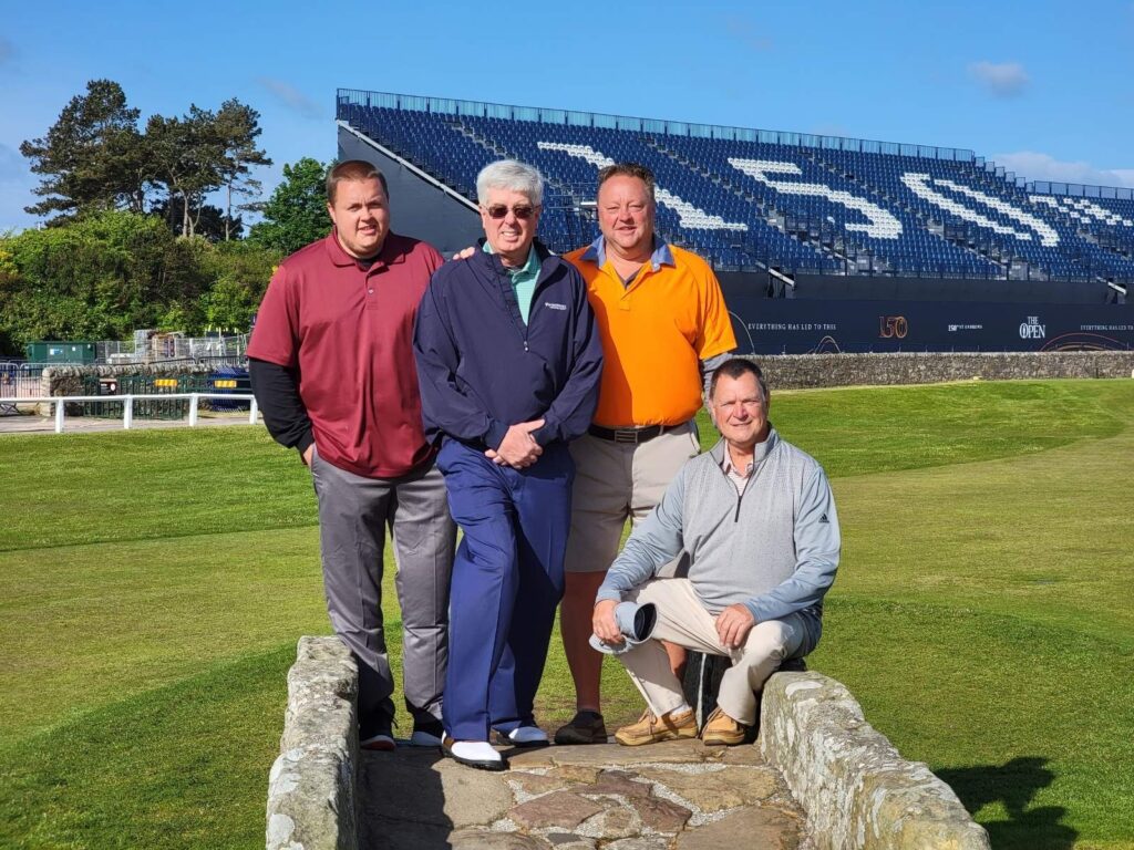 71 The Expedition led by Lincoln Lafayette at The Old Course at St. Andrews