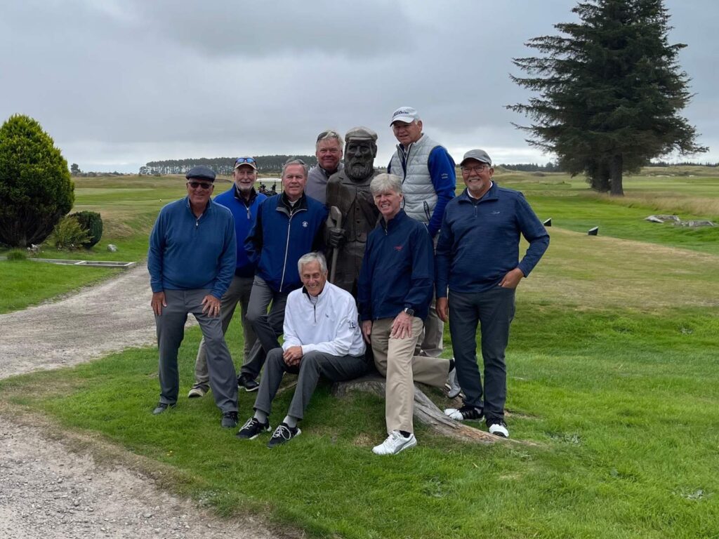 73 The Expedition led by Dr. Jim Woods from the Country Club of Paducah at Tain Golf Club with Old Tom Morris