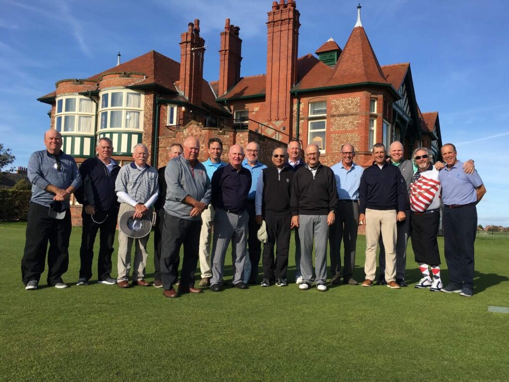 Dave Edwards, PGA and his Dubuque Golf & Country Club members enjoy a splendid day at Royal Lytham