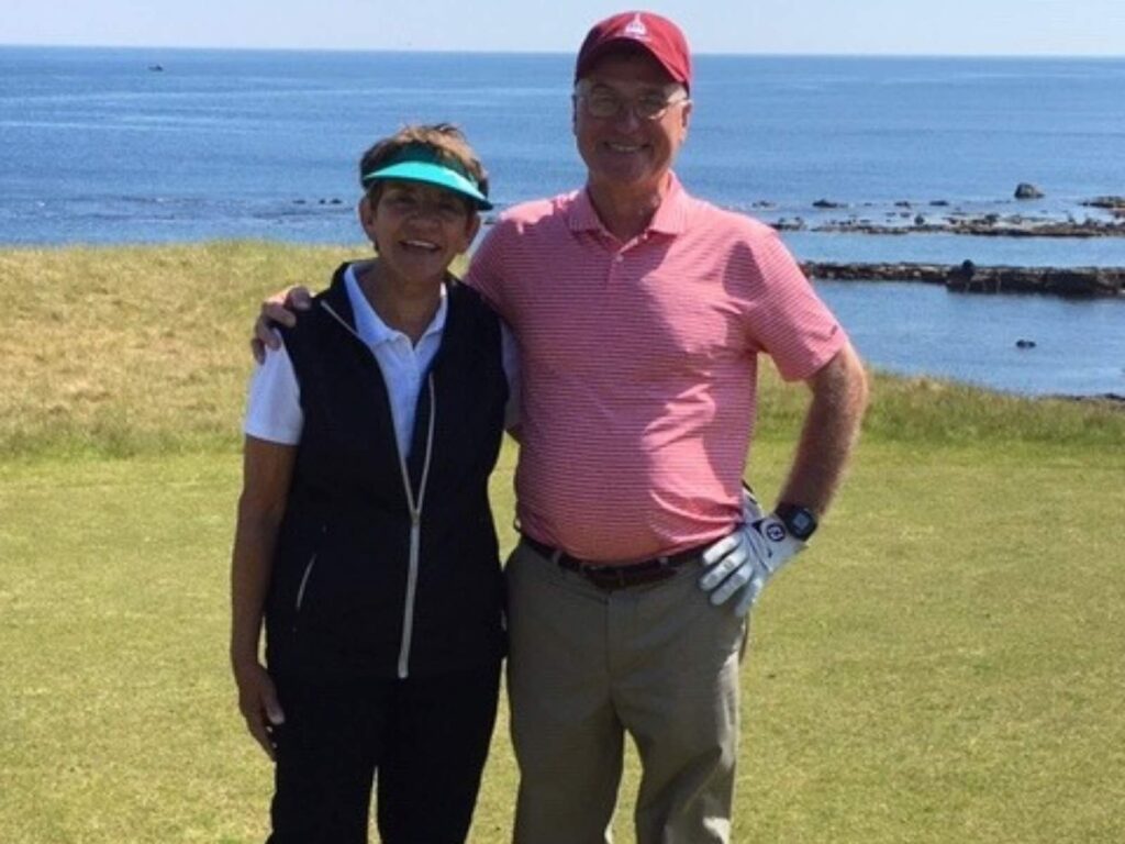 Cynthia & Tony Bumbico from Jefferson Golf & Country Club at Kingsbarns