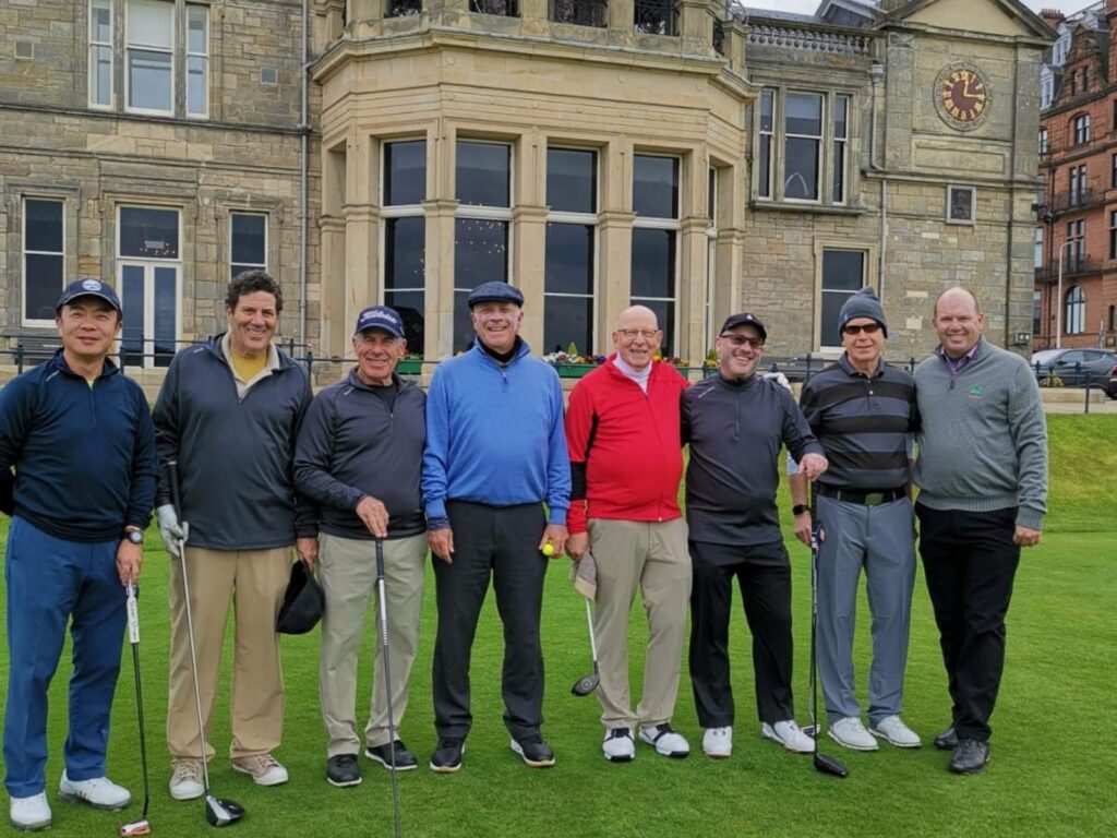  Chris Miller, PGA and the members of Hillcrest Country Club at The Old Course