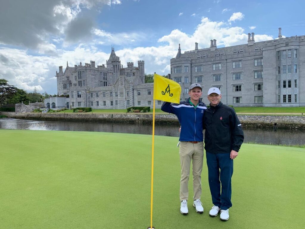 Ben and David Osterhaus gather intel for the 2026 U.S. Ryder Cup team at Adare Manor