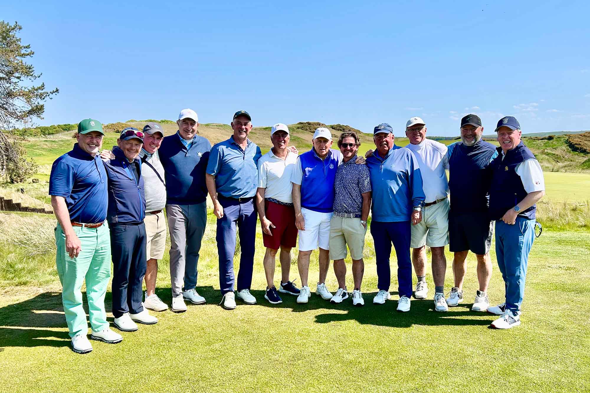 arrival-day-tips-for-golf-trips Golfers on the 1st day of golf trip to Scotland