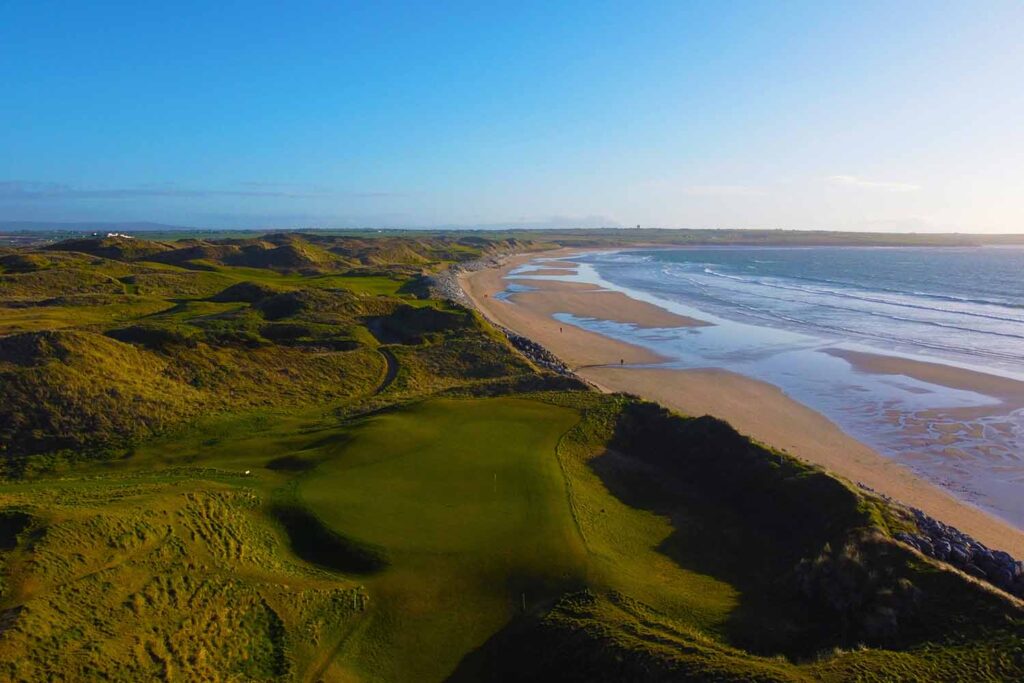 Ballybunion Golf Club taken during Haversham & Baker Ireland golf trip