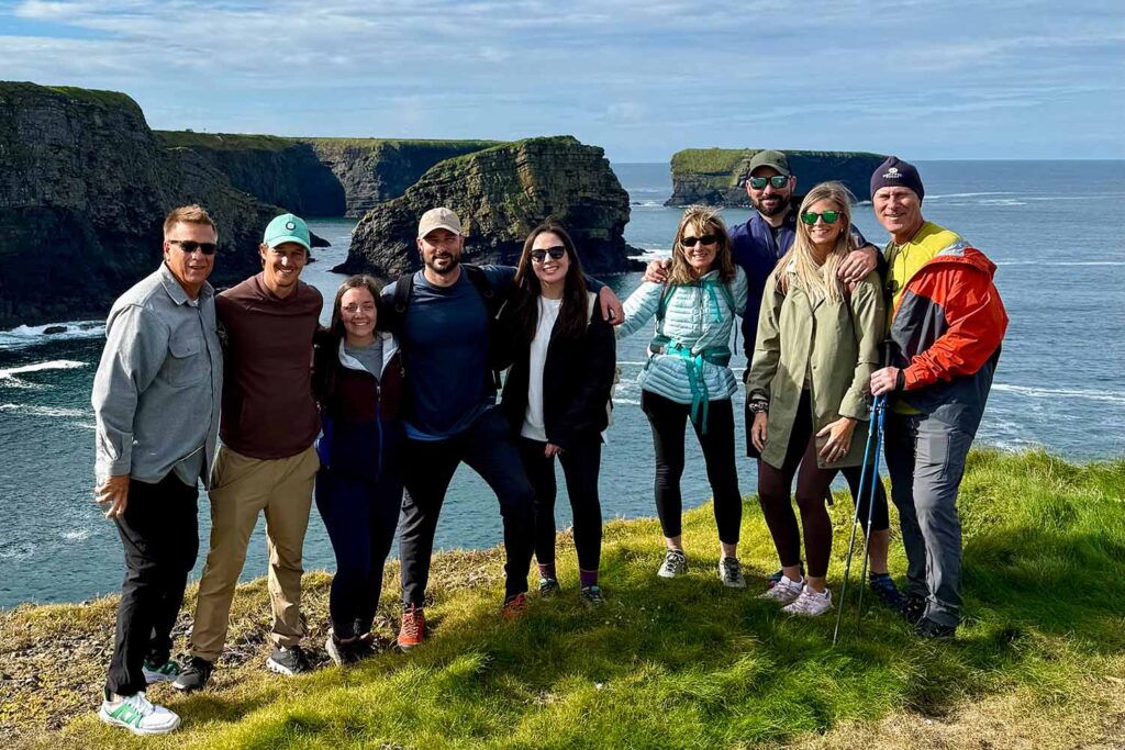 Golfers exploring Ireland on Haversham & Baker tour
