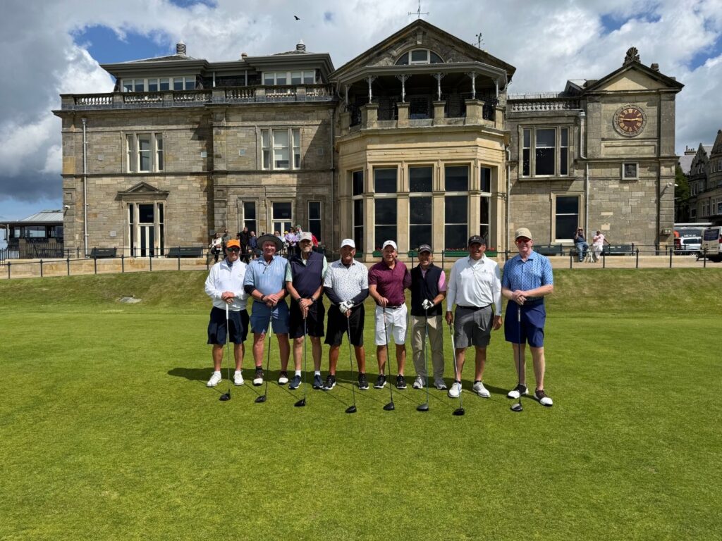 Group Captain Jerry Mumaw and Friends from The Clubs at St. James at The Home of Golf.