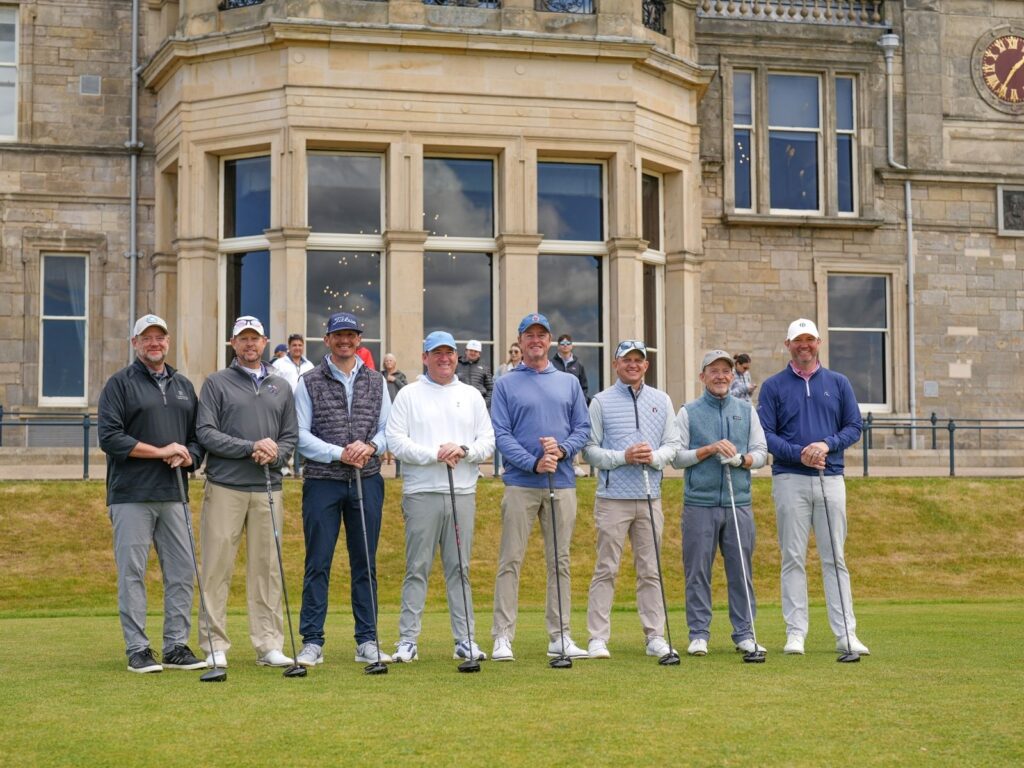 The Expedition led by Matt Doherty from the Country Club of the Carolinas and Providence Country Club celebrates an unforgettable 70th birthday for Matt’s father, Tom.