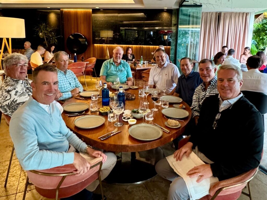 Brian Bohlig, PGA and his Annandale Golf Club members enjoying the Good Life on the Costa del Sol.