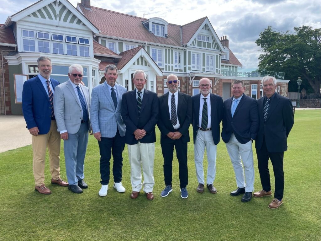 Group Captain Cliff Irons and Friends from Renaissance Golf Club at Muirfield.