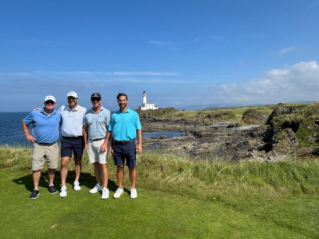Group Captain Sean Morris and Friends from Kenwood Country Club at Turnberry.