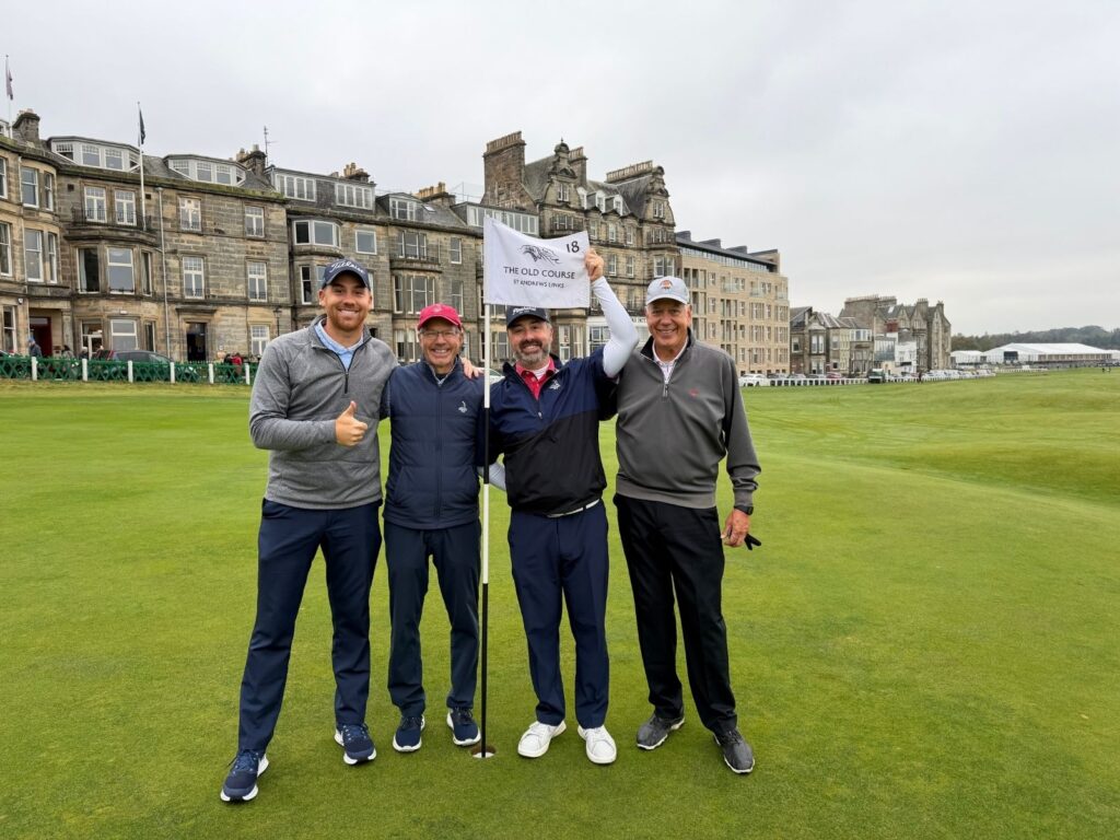 The Expedition led by John Guluzian from Terrace Park Country Club at The Old Course.