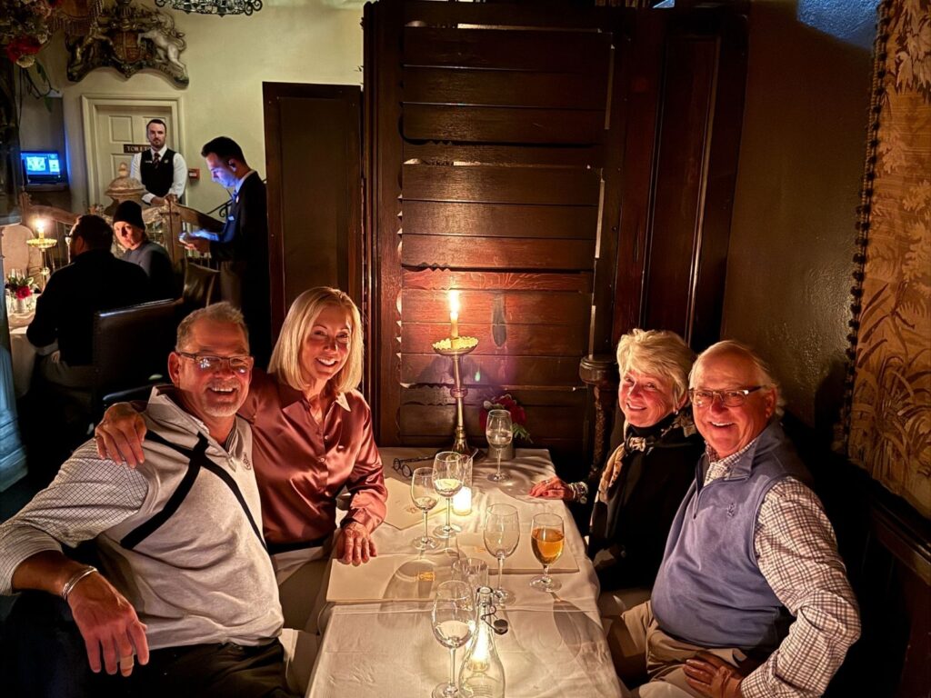 The Expedition led by Jacqueline Nolan from Woods Hole Golf Club at The Witchery in Edinburgh.