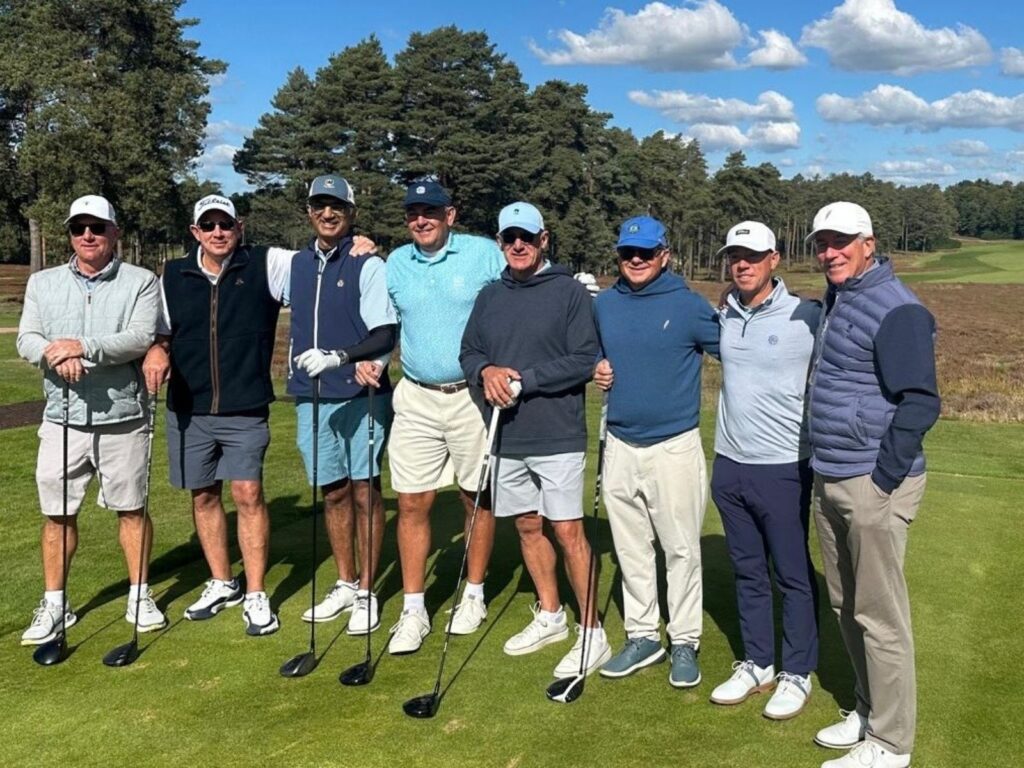 Mark Bixler, PGA with his Kirtland Country Club members at Berkshire Golf Club.