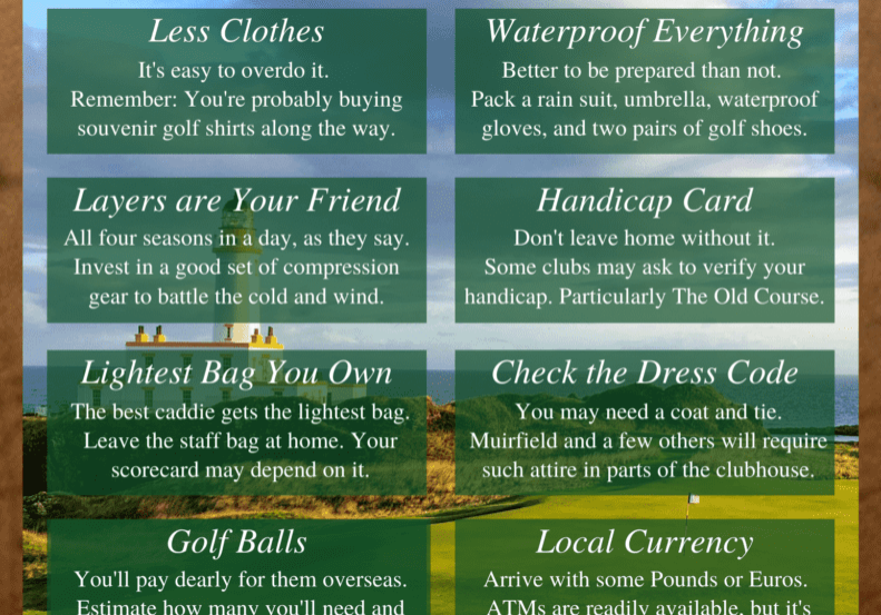 Packing-List-Scotland-Ireland-Golf-Trips