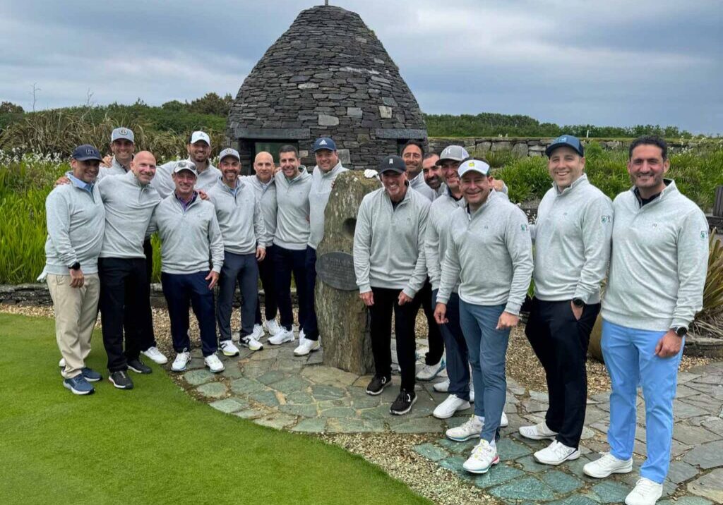 Golfers celebrating 50th birthday on trip to Ireland