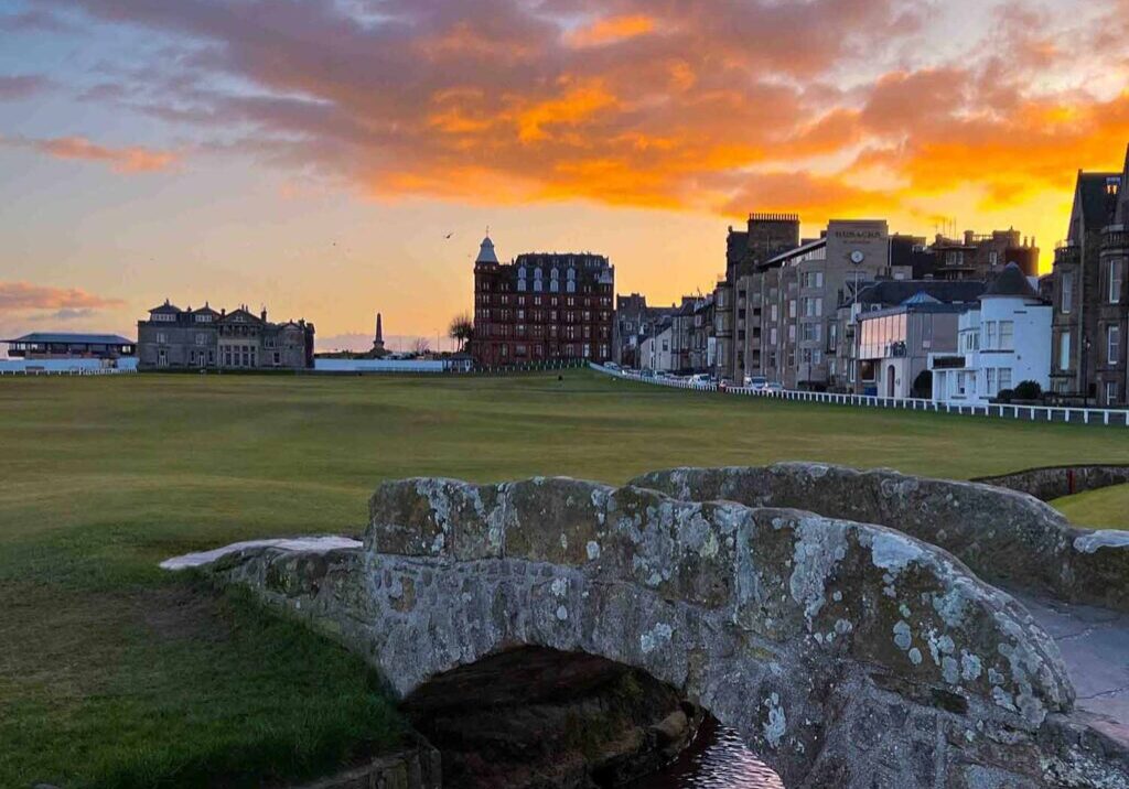 Sunday at The Old Course at St Andrews