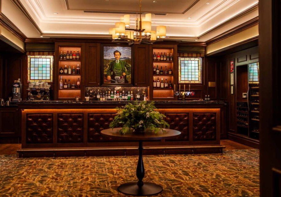 Prestwick Golf Club's renovated clubhouse